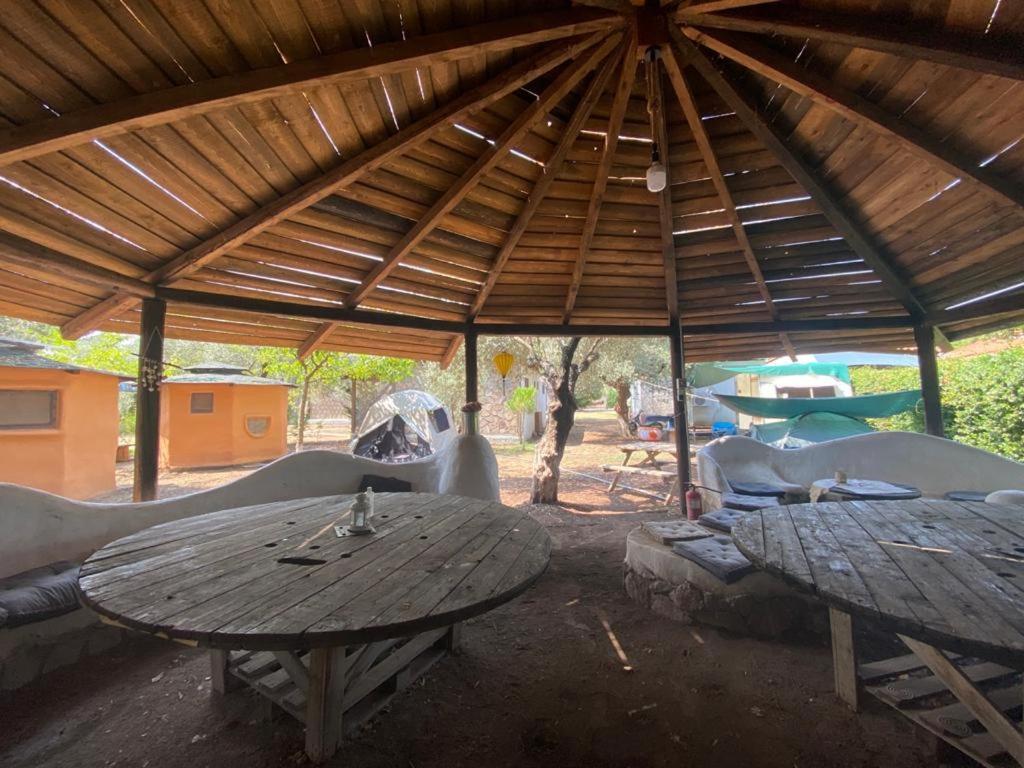 Nisi Glamping Hotell Paralía Rakhón Eksteriør bilde
