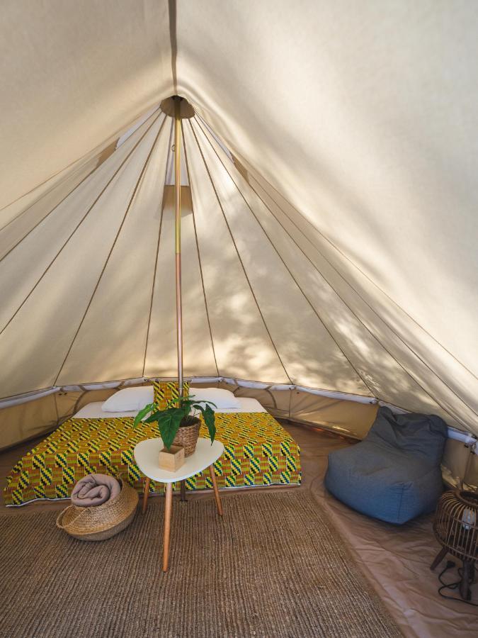 Nisi Glamping Hotell Paralía Rakhón Eksteriør bilde