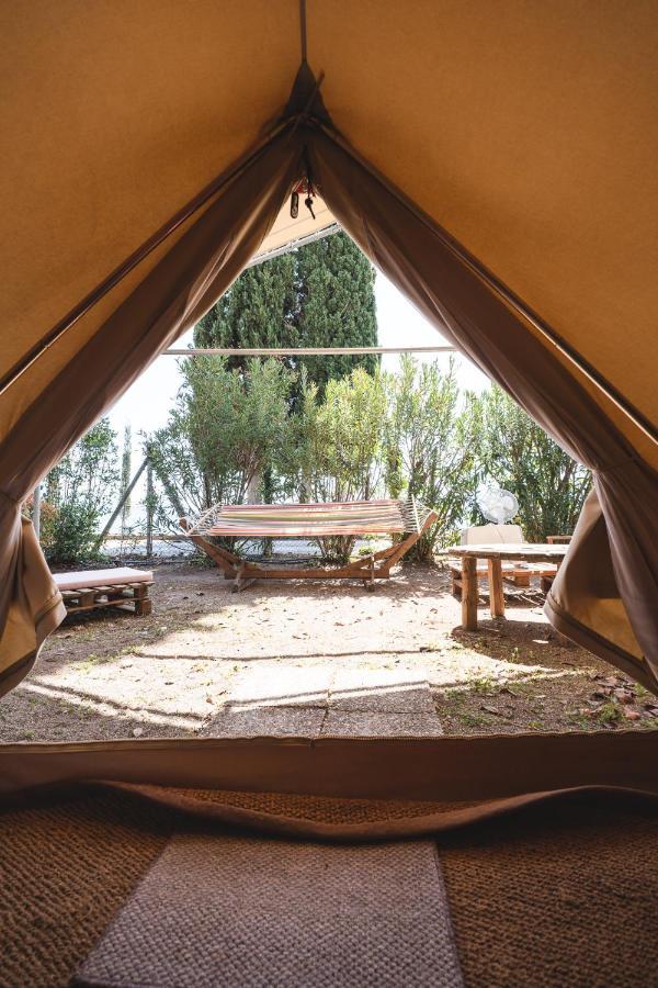 Nisi Glamping Hotell Paralía Rakhón Eksteriør bilde