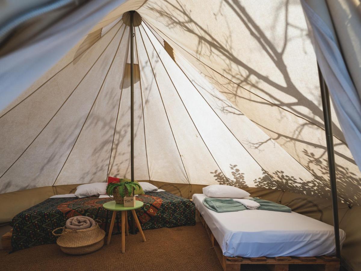Nisi Glamping Hotell Paralía Rakhón Eksteriør bilde