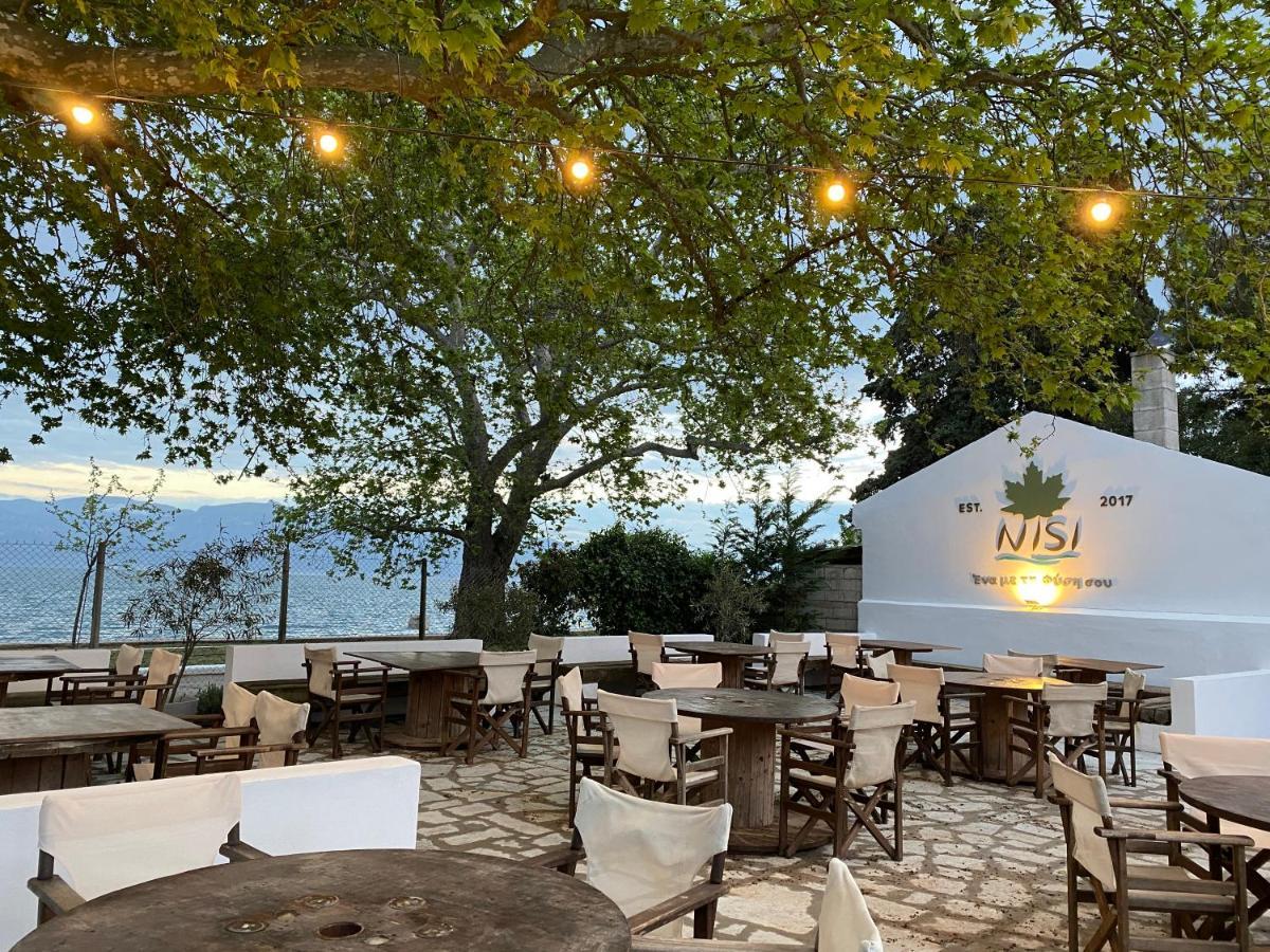 Nisi Glamping Hotell Paralía Rakhón Eksteriør bilde