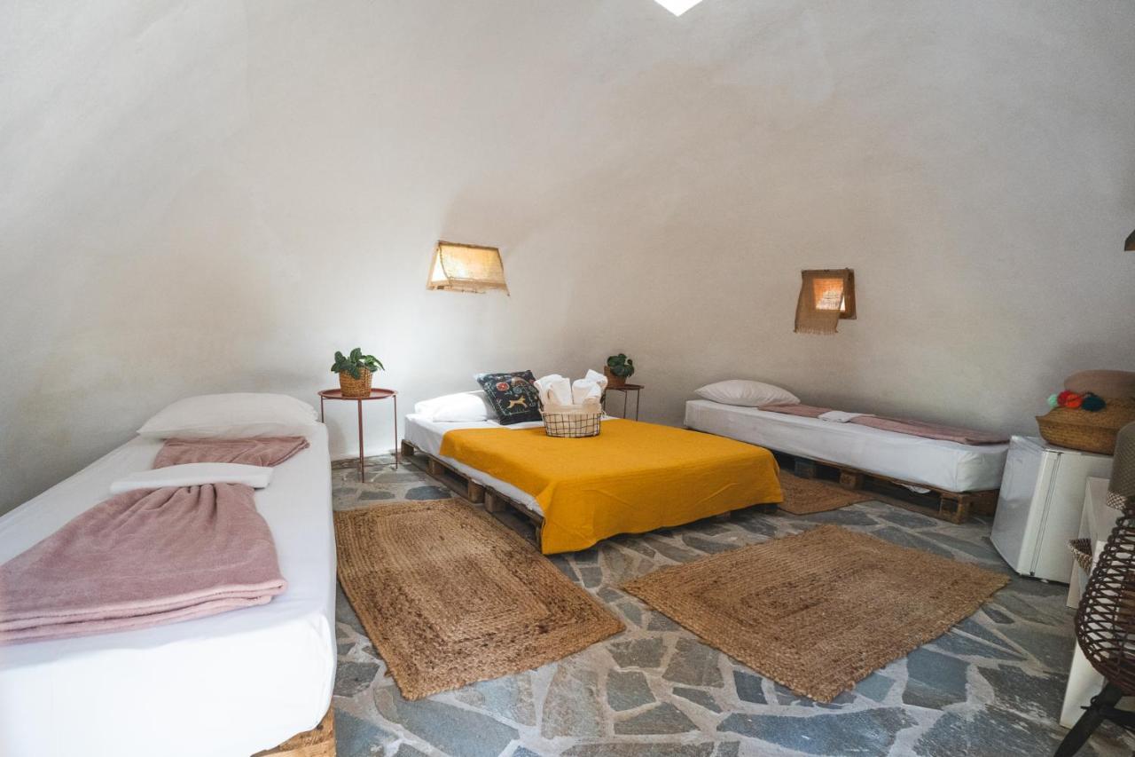 Nisi Glamping Hotell Paralía Rakhón Eksteriør bilde