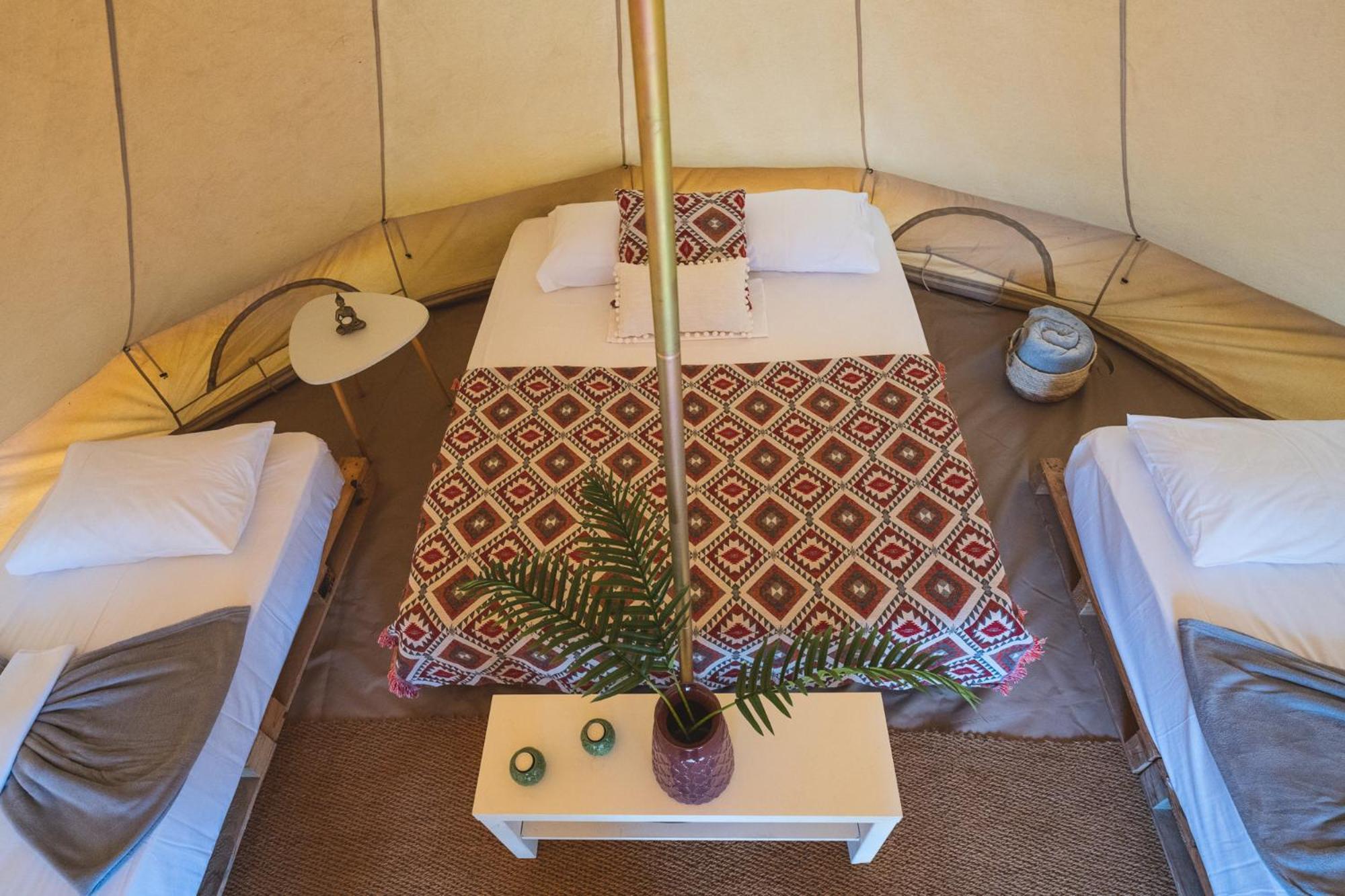 Nisi Glamping Hotell Paralía Rakhón Rom bilde