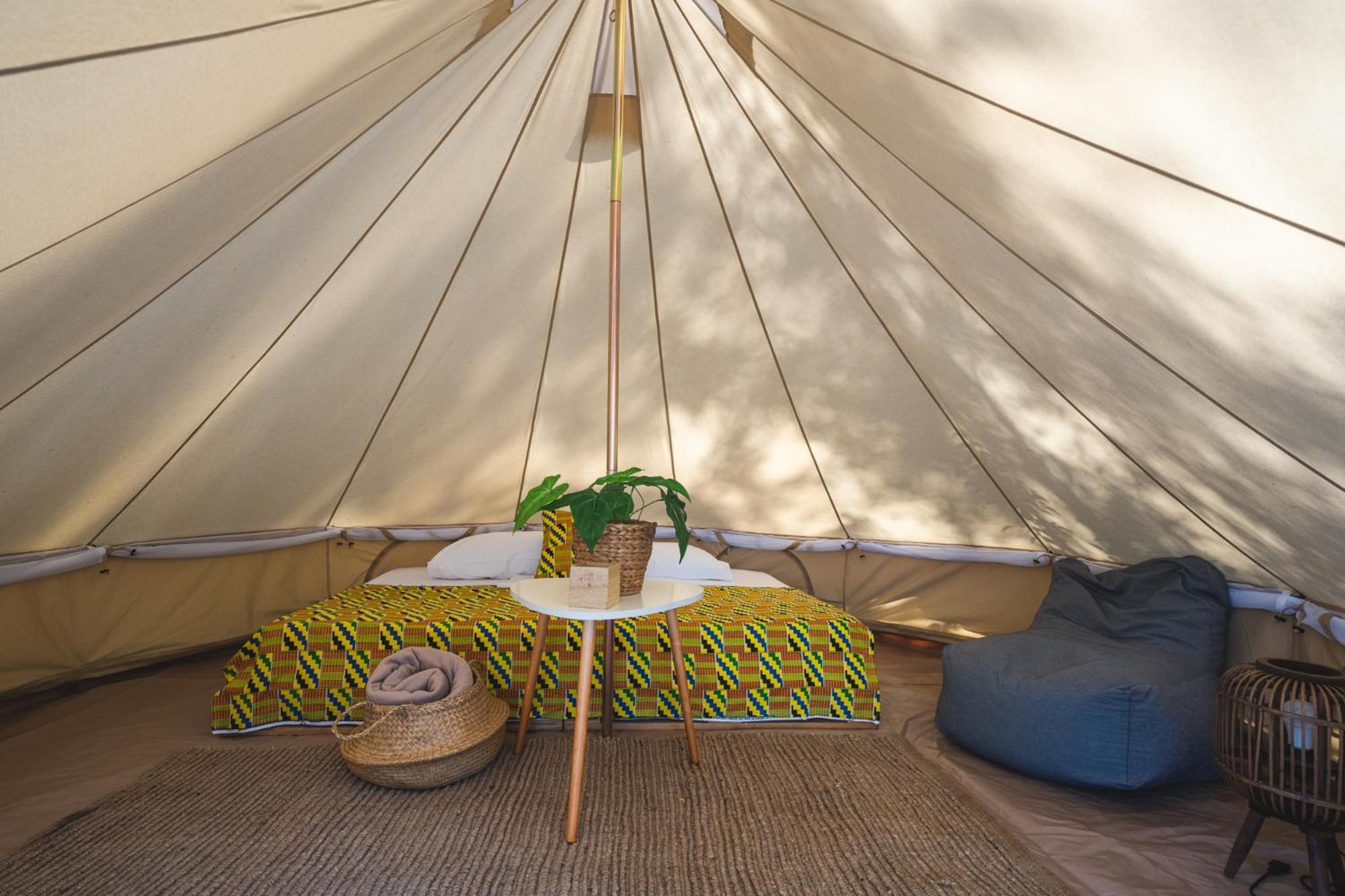 Nisi Glamping Hotell Paralía Rakhón Rom bilde
