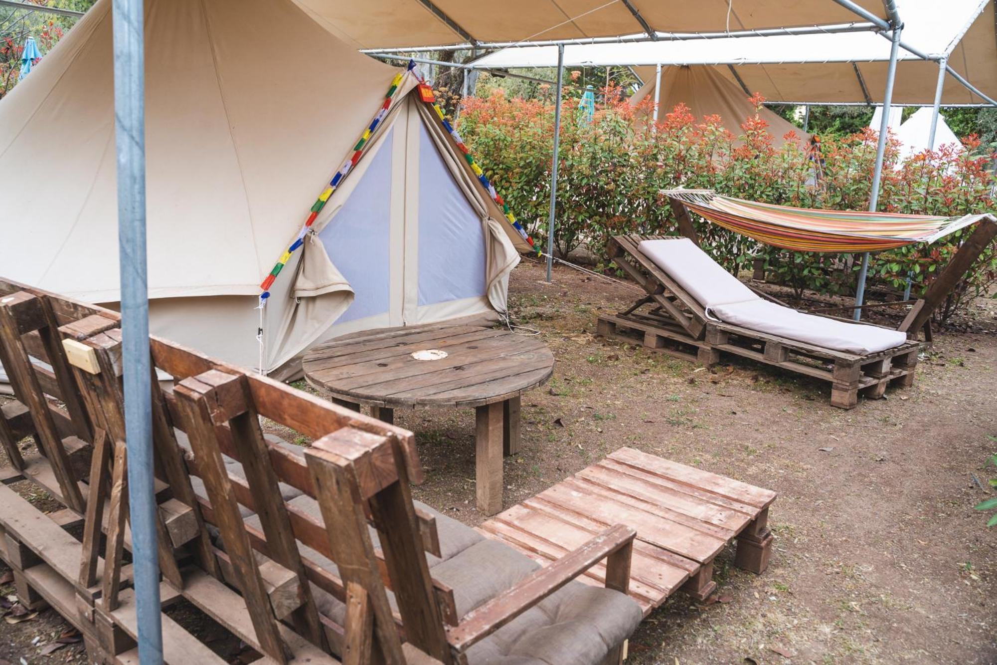 Nisi Glamping Hotell Paralía Rakhón Rom bilde