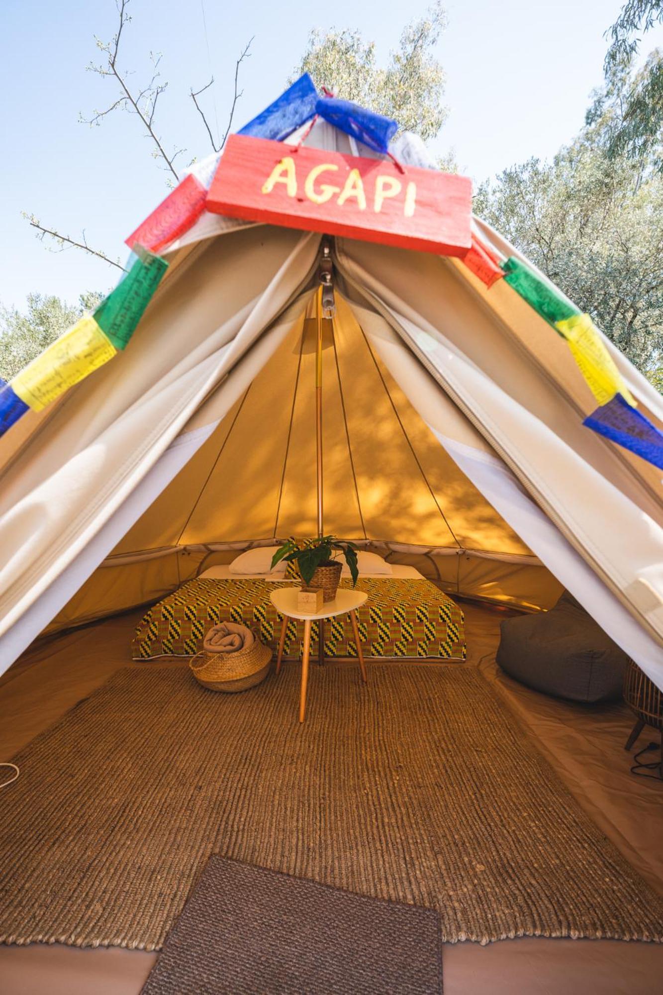 Nisi Glamping Hotell Paralía Rakhón Rom bilde